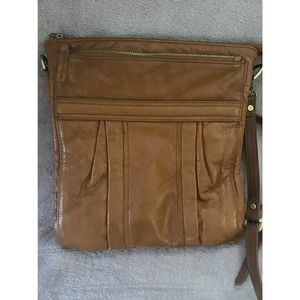 Sabina New York hobo style leather crossbody